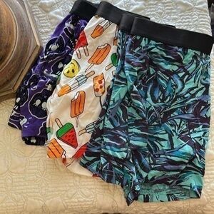 ME UNDIES Men’s Three Pair Boxer Briefs Size Medium NWOT